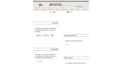Desktop Screenshot of cal.polylog.org