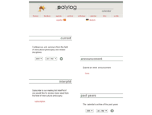 Tablet Screenshot of cal.polylog.org